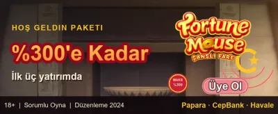 Süper Hoş Geldin Bonusu promotion